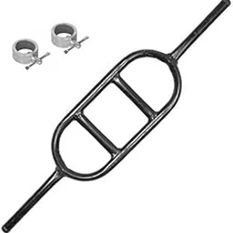 Body Maxx Hammer Rod for Biceps and Triceps with Spring Locks-picture-29