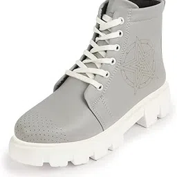 fausto Women's Outdoor Winter High Top Chunky Lace Up Casual Boots-picture-15