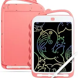 LCD Writing Tablet Kids Toys, Baytion Colorful Drawing Pad for Kids 10 Inch, Reusable Doodle Board with Erase Button, Educational Gift for Toddlers Kids, Electronic Learning Toys (Pink)-picture-17