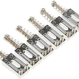 bnf bnf® 2x6Piece Guitar Vibrato Bridge Tremolo Saddles for Electric Guitar Part Silver | Guitars & Basses | Parts & Accessories | Guitar Parts | Saddles-picture-3
