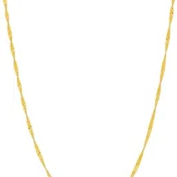 fashion frill Gold Plated Classy Necklace for Men Women-picture-33