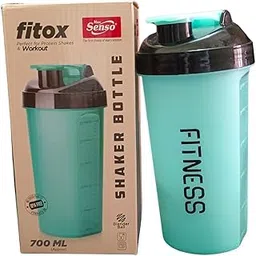 Max Senso 700ml Protein Shaker Bottle for Gym & Workout – BPA Free, Leakproof, with Measurement Scale-image-2