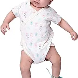 Jumpsuit for Baby Girls | Cotton Combed | White | 3-6 Months | KIDS14427-image-46