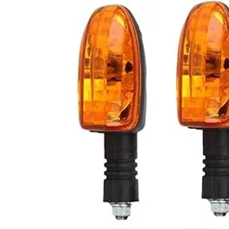 Blinker Indicator Assembly | Compatible with Bajaj Pulsar | Orange Turn Signal Lights (Pack of 2)-picture-30