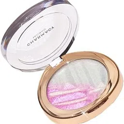 Charmacy Milano Star Dust - 612, Multichrome Blush & Highlighter, Seemless Blending Formula, Radiant Look, Compact & Portable (4.2 gms) image 1