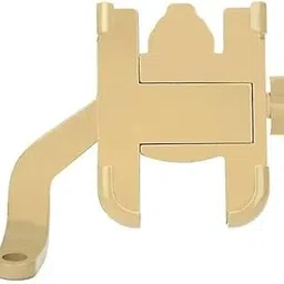 RATEHALF Universal Metal Mobile Phone Holder Waterproof Easy Adjustable Rear View Mirror Mount Solid Metal Stand up to 7" Suitable for Bicycle, Motorcycle, Bike Scooty Fits All Smartphones (Golden)-picture-18