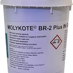 ZER0LEAK Molykote BR 2 Plus High-Performance Grease 1KG - Extreme Load Carrying Capacity, Oxidation & Corrosion Resistance for Bearings and Automotive Applications-picture-65