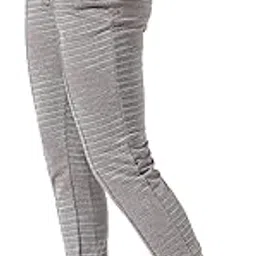 campus sutra Women's High Rise Trackpants for Casual Wear | Slanted Open Pockets | Drawstring Waist | Poly Cotton Trackpants Crafted with Comfort Fit & High Performance for Everyday Wear-picture-33