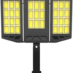 Solar Lights Outdoor with Motion Sensor, 3 Heads Security Lights Outdoor IP65 Waterproof, 270° Wide-Angle Flood Light Solar for Garage Yard Garden (with Remote, Pack of 1)-picture-50