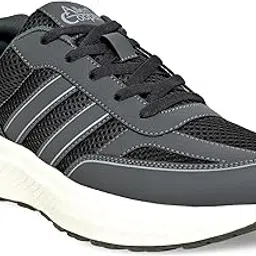 allen cooper Training,Road Running,Cricket,Gym,Sports Comfortable Extra Max Cusion with Memory Foam Insole Running Shoes for Men(601|Grey-Sizes 6,7,8,9,10)-picture-40