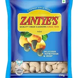 Zantye's Goan Cashew W320 | Premium Kaju 250g Pack | Nitrogen Flush Packed | Handpicked Whole Cashew Nuts | Rich in Protein & Healthy Fats | Authentic Dry Fruit from Goa | Ideal for Gifting & Snacking-picture-10