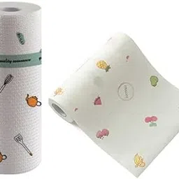 SHIPPLIER® Kitchen Tissue Roll – Super Absorbent Household Disposable Cleaning Paper (Multi Printed Pack of 2)-picture-40