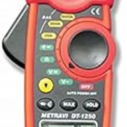 Metravi DT-1250 Digital Clamp Meter 0mm Jaw Size, AC Current up to 1000A Double Moulded Body-picture-31