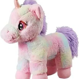 Rainbow Unicorn Plush Toy, 40 cm, Soft Stuffed Animal, Kids Room Decoration-picture-13