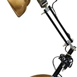 BillieJean Business Desk Reading and Studying Table Lamp (Gold)-picture-12