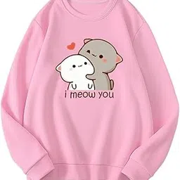 Sweatshirt Hoodie Women Cute Casual Trendy Latest Stylish White Black Pink Lavender Beige Brown Girl 399 499 Under-image-56