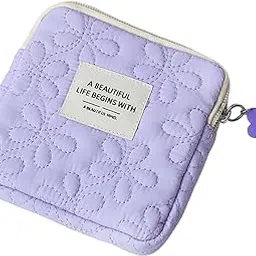 MERISHOPP Sanitary Napkin Storage Bag Pocket Small Cosmetic Bag for Women-picture-25