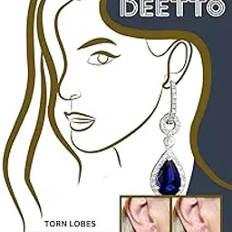 Ear Lobe Tape/Invisible Ear Lobe Support Patch for Heavy Earrings Invisible Waterproof Stickers for Heavy Earrings Earring Lift Patches for Long Time Wearing Earrings Protect Healthy (20)-image-75