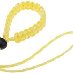 SAZ DEKOR 2xAdjustable Camera Wrist Strap Braided Paracord Hand Lanyard Yellow White-picture-66