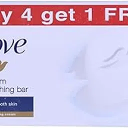 Dove Star Combo - Soap Cream Beauty Bathing Bar, 100G (Buy 4 Get 1, 5 Pieces) Promo Pack-picture-29
