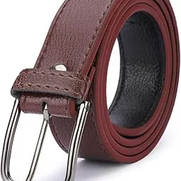 Men’s Artificial Leather Brown Belt – Stylish & Durable Belt for Formal and Casual Wear (Size upto 28 to 38)-picture-54