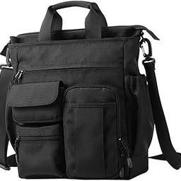 merishopp Mens Briefcase Portable Pouch Shoulder Bag for Husband Grandfather Boyfriend Black|Clothing, Shoes & Accessories | Mens Accessories | Backpacks, Bags & Briefcases|1 Men Briefcases Bag-picture-31