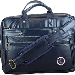 ligo 18 Inch PU Messenger Bag for Men | Expendable Laptop Bag | Office Bag for Men Padded Laptop Compartment with Adjustable Strap-picture-36