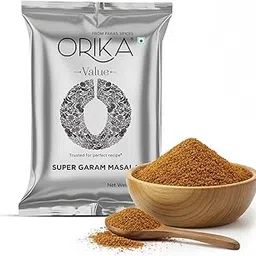 Orika Super Garam Masala Powder | Premium Spice Blend | 100% Natural & Aromatic | Rich Flavor for Curries & Gravies | Hygienically Packed-image-5