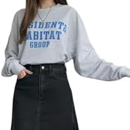 Women's Western Knee Length Self Design Back Pocket Side Slit Black Denim Skirt Pack of 1-picture-41