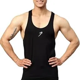 FUAARK Men Gym Tank Tops Sleeveless Sport Vest-image-32