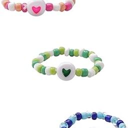 yellow chimes Rings for Women and Girls Handmade Adjustable Rings | Multicolor 3 Pcs Beads Ring Set Knuckle Finger Stackable Band Ring | Birthday Gift For Girls and Women-picture-26