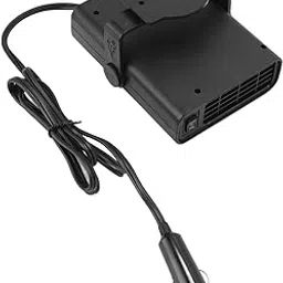 Car Heater, 24V ABS 2 Speed​​Car Window Defroster with Handle to Drive (Black)-picture-52