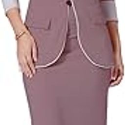 selvia Women's Co-ords Set|Lycra Blazer & Skirt Set|Casual Co-ords Set for Women|Two Piece Co-ord Set|Blazer & Skirt Set-picture-0