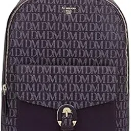 da milano Leather Women Backpack - Purple (10058)-picture-48