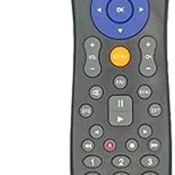 Remote Control for LRIPL Set Top Box, DVB, Free Dish, MPEG-2, MPEG-4, HD, Black-picture-12