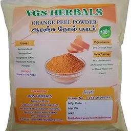 Combo pack of Orange peel powder-100g and Herbal Nalangu maavu/Bath powder- 100g-picture-53