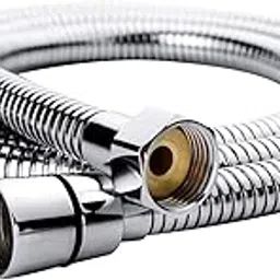 Stainless Steel Jet Spray Pipe for Toilet/Health Faucet Pipe - High Pressure Resistant/Easy Installation, Chrome Finish"/30 Mm Stainless Steel Flexible Hose Pipe image 1