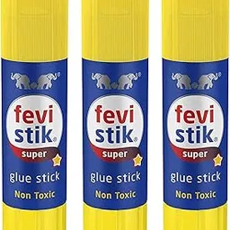 BindEx Multi-Purpose Super Glue Stick Non Toxic Transparent Adhesive for Decorations & Craft Projects (15 Gram) (Pack of 3)-image-6