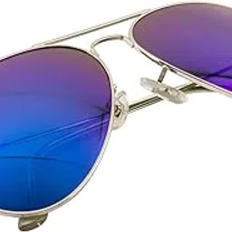 aislin Mirrored Aviator Unisex Sunglasses - (Color Variants Available | Large Size | RB3026)-picture-30