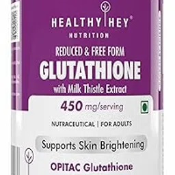 HealthyHey Nutrition Reduced Glutathione with Milk Thistle - Support Skin Lightening & Liver Health - Produced in Japan - 60 Veg Capsules-picture-50