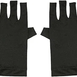 Nail Art Protection Gloves For Manicures Durable Nail Dryer Fingerless Glove Dark Gray | Nail Care, Manicure & Pedicure | Nail Art Accessories-picture-33