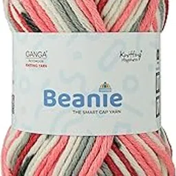 Ganga Acrowools Beanie Yarn, 90% Acrylic 10% Wool.(Bne002), Multicolor, 80 G-picture-29