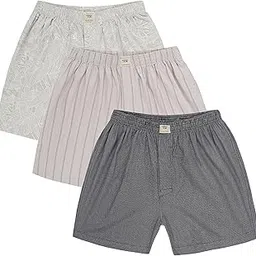 thomas scott Men's | Regular Fit | 100% Cotton | Casual | Boxer | Shorts | Pack of 3-picture-31