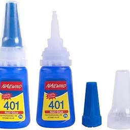 NAILWIND Brush On Nail Glue for Press On Nails, 401 Extra Strong Nail Glue for Acrylic Nails, Waterproof Long Lasting, 2 PCS-picture-34