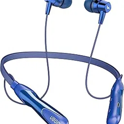 UBON U6 Series Wireless 30 Hrs Playback, Dual Pair, Fast Charge, Magnetic Buds, Bluetooth Neckband with Mic (Blue)-picture-10