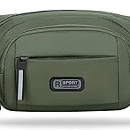 kraptick Premium Unisex Waist Bag for Men and Women - Stylish Fanny Pack, Hip Bag, Travel Money Belt (Green)-picture-39