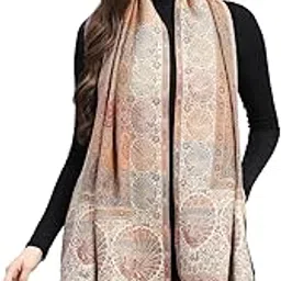 monte carlo Womens Self Design Stole (224STL4326)-picture-29