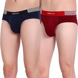 merlot Solid Bamboo Cotton Underwear Briefs for Men | Sweat-Absorbing, Anti-Bacterial, Breathable Fabric | 4-Way Stretch, Ultrasoft Waistband for All-Day Comfort-picture-56
