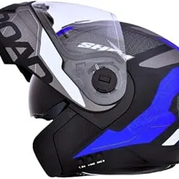 HEADFOX N2 Road Motorcycle Bluetooth Flip-up ISI Certified Helmet for Men, Connects Two Mobiles at Same Time with Music, Navigation & Waterproof-picture-31