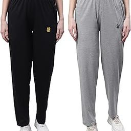 mack jonney Regular fit Cotton Trackpant for Women (Pack of 2)-D10_BLK_MLG_002-P-picture-28